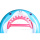 Inflatable PVC Shark Sprinkler Arch Inflatable Kids Toys